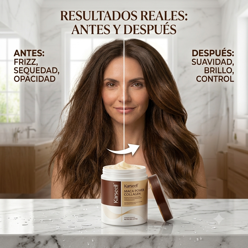 Mascarilla Capilar De Colageno Con Hidratacion Profunda En 10 Minutos